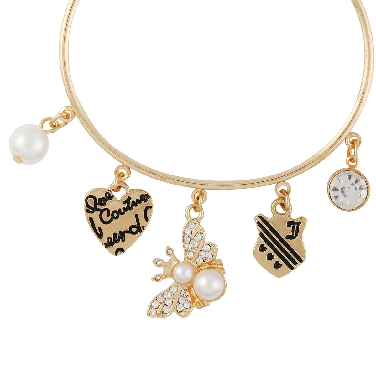 Bee Mine Charm Slider Bracelet