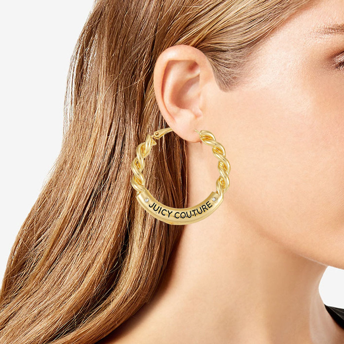 Twisted Hoop Earrings