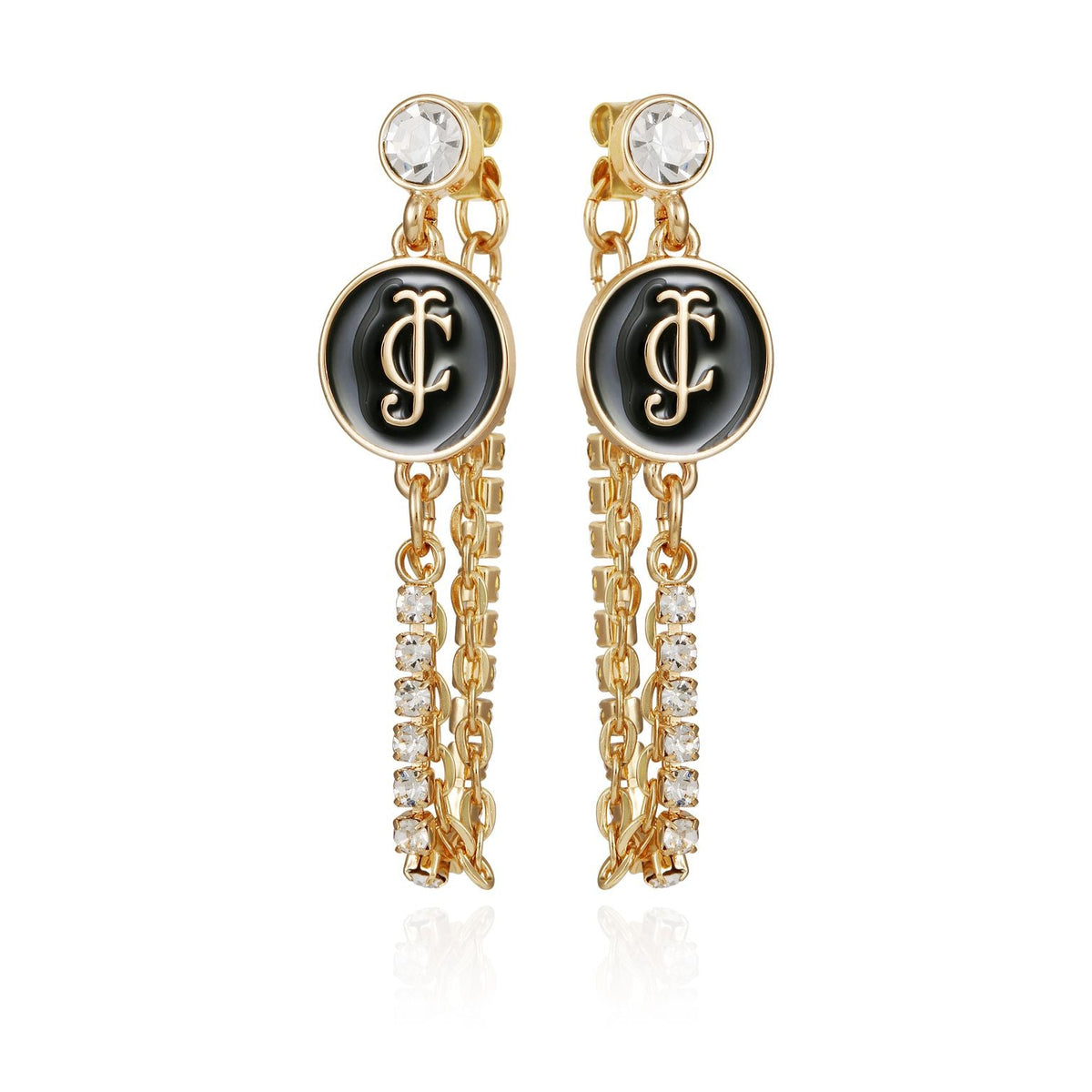 Monogram Dangle Earrings