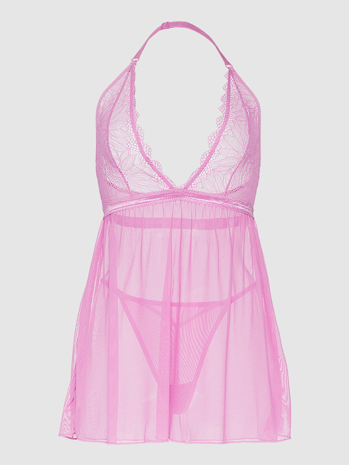 Saffron Floral Lace Babydoll