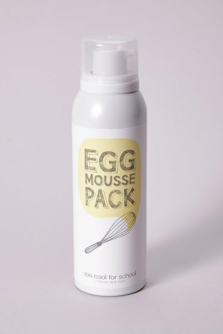 Forever 21 Too Cool For School Egg Mousse Pack White
