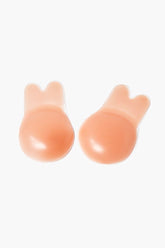 Forever 21 Women's Bunny Nipple Cover Set Tan