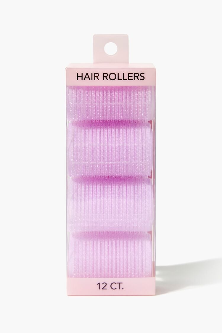 Forever 21 Women's Hair Rollers Set Lilac