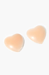 Forever 21 Women's Heart-Shaped Nipple Covers Nude