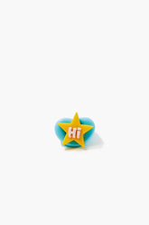 Forever 21 Women's Hi Star Cocktail Ring Blue