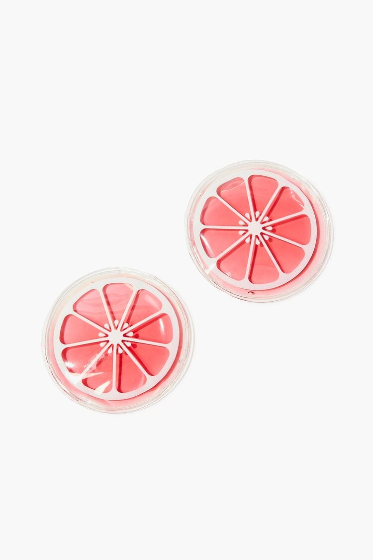 Forever 21 Women's Grapefruit Eye Mask Pink