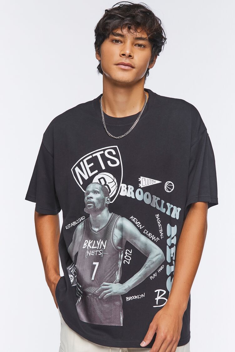 Forever 21 Men's Kevin Durant Graphic T-Shirt Black/Multi