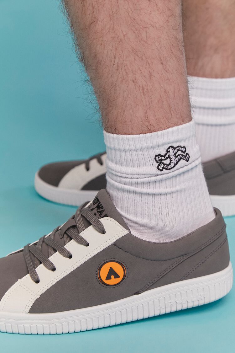 Forever 21 Men's Airwalk Low-Top Sneakers Grey/Multi