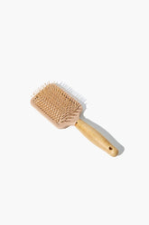 Forever 21 Women's Wooden Ball-Tip Hair Brush Nude/Multi