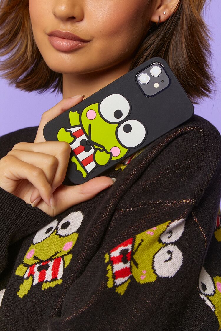 Forever 21 Women's Hello Kitty & Friends Keroppi Case for iPhone 12 Black/Multi