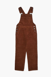 Forever 21 Kids Corduroy Overalls (Girls + Boys) Brown