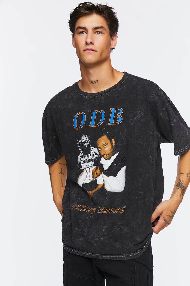 Forever 21 Men's ODB Graphic T-Shirt Black/Multi