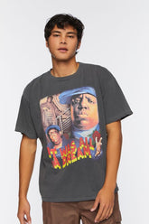 Forever 21 Men's It Was All A Dream Biggie Graphic T-Shirt Black/Multi