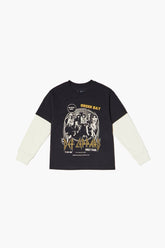Forever 21 Kids Def Leppard Graphic Combo T-Shirt (Girls + Boys) Black/Multi