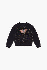 Forever 21 Girls Aerosmith Graphic Pullover (Kids) Black/Multi