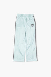 Forever 21 Girls Amour Varsity-Striped Pants (Kids) Celadon