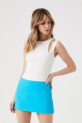 Forever 21 Women's Mini A-Line Skirt Dusk