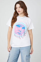 Forever 21 Women's The Smashing Pumpkins Graphic T-Shirt White/Multi