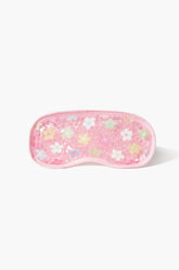 Forever 21 Women's Flower Eye Mask Pink/Multi