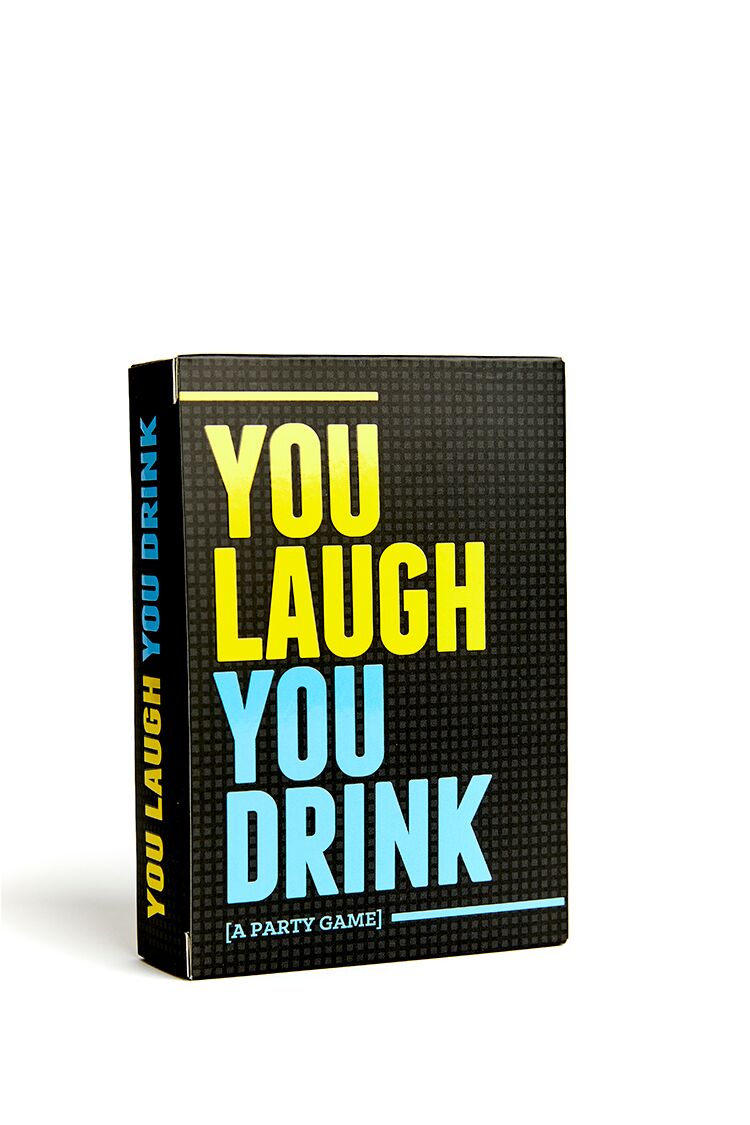 Forever 21 Women's You Laugh You Drink Black/Multi