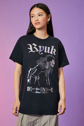 Forever 21 Women's Death Note Ryuk Graphic T-Shirt Black/Multi