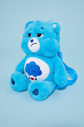 Forever 21 Women's Grumpy Bear Plush Backpack Blue