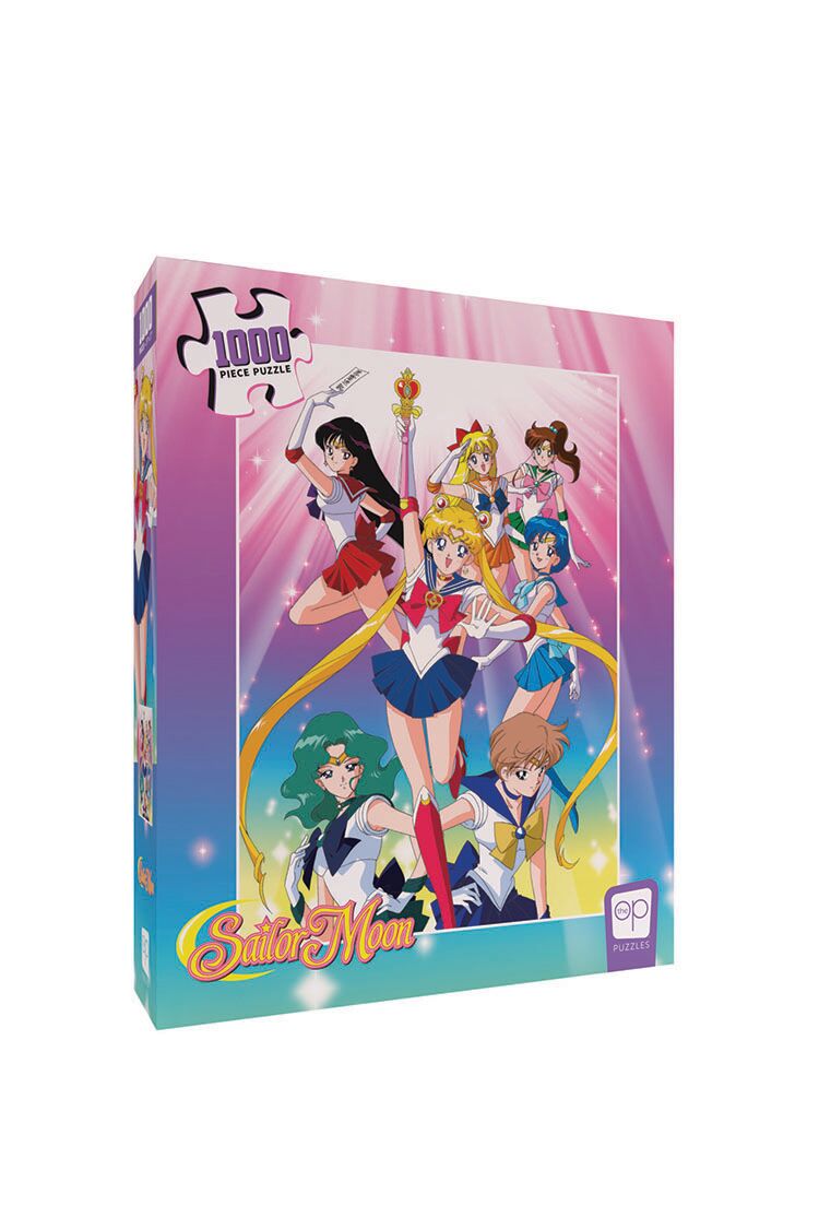 Forever 21 Women's Sailor Moon: Sailor Guardians 1000 Piece Puzzle Pink/Multi