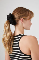 Forever 21 Women's Clip-Dot Scrunchie Black