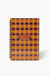 Forever 21 Women's Just Think About It Spiral Notebook Red/Multi