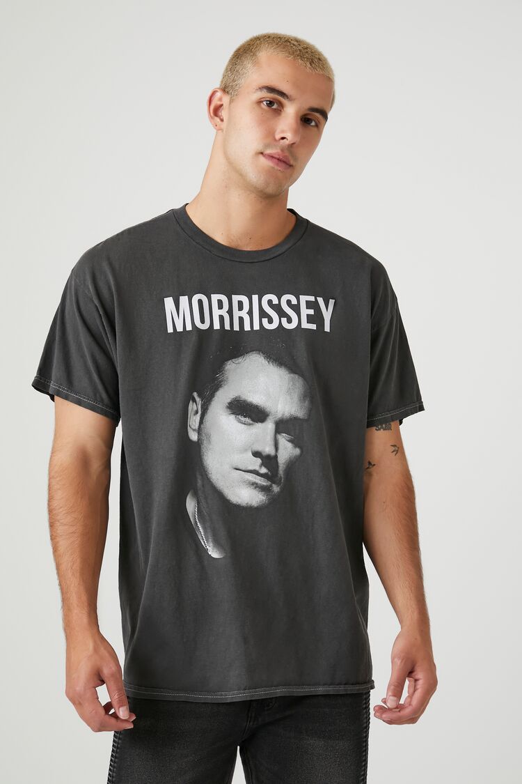 Forever 21 Men's Morrissey Graphic T-Shirt Black/Multi