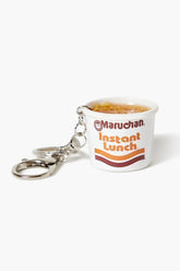 Forever 21 Women's Maruchan Instant Noodle Keychain White/Multi