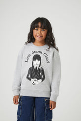 Forever 21 Girls Little Storm Cloud Pullover (Kids) Grey/Multi