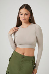 Forever 21 Women's Seamless Crop Top Goat