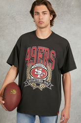 Forever 21 Men's San Francisco 49ers Graphic T-Shirt Black/Multi