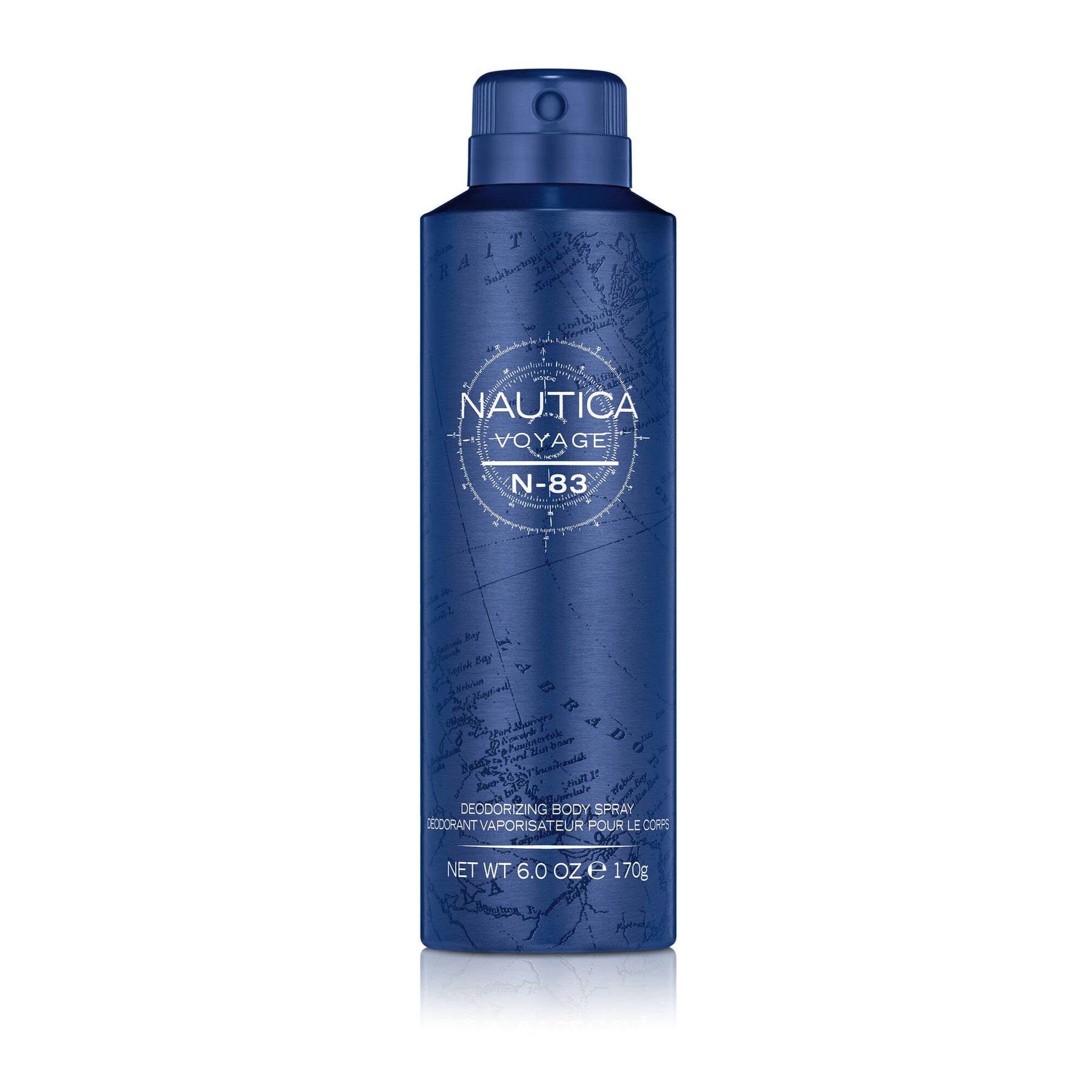 Nautica Men's Voyage N-83 6 Oz. Deodorant Body Spray Multi