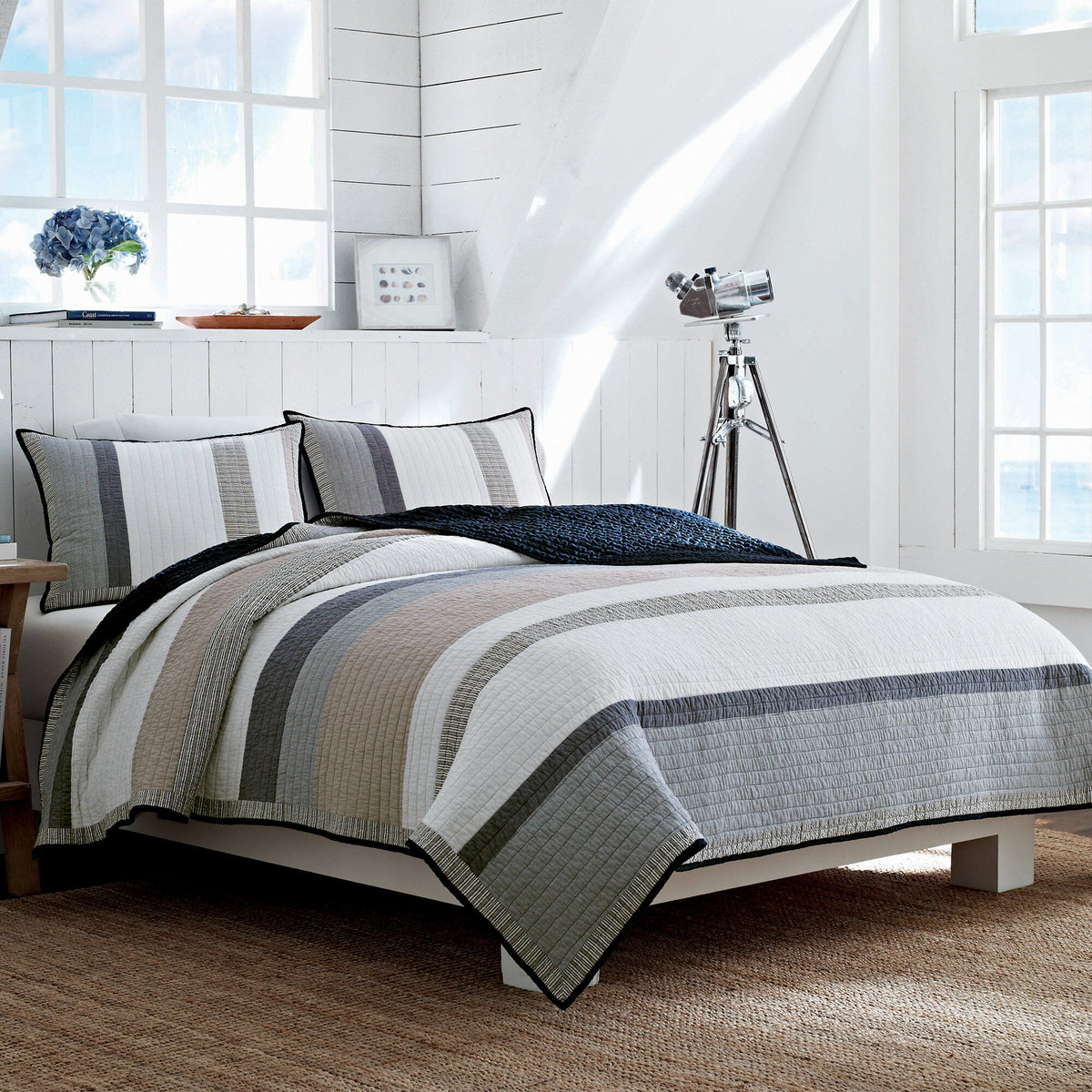 Nautica Tideaway Quilt Raw Umber