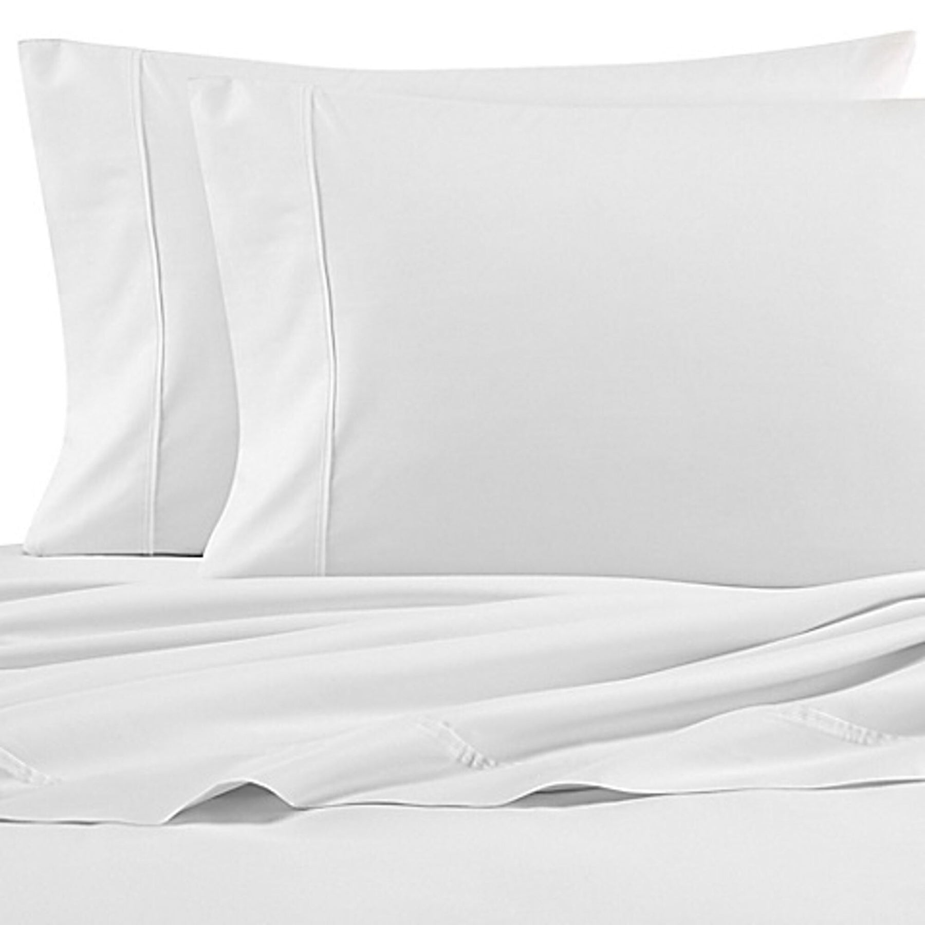 Nautica White Percale Full Sheet Set Antique White Wash