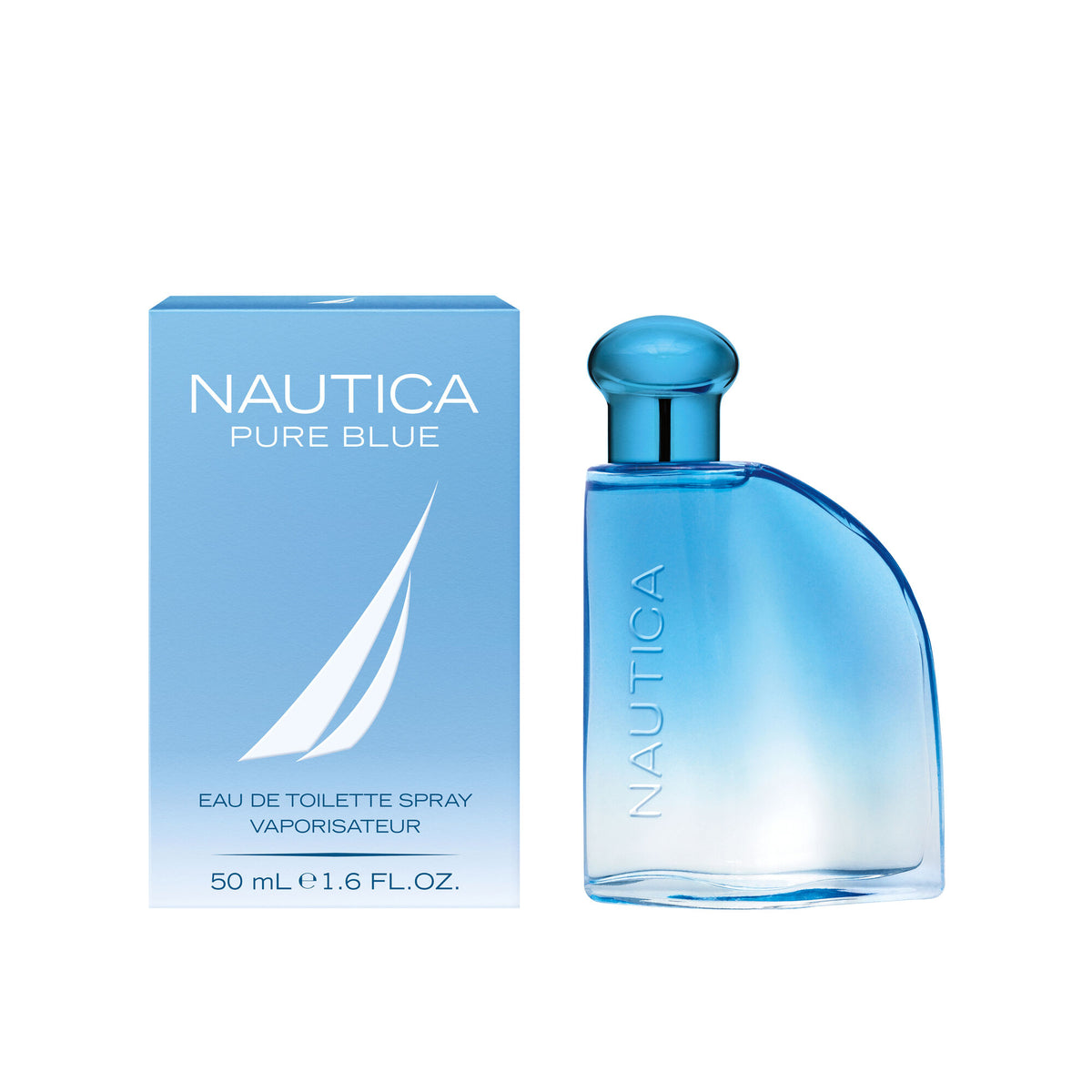 Nautica Men's Pure Blue 1.6 Oz. Eau De Toilette Multi