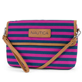 Nautica Women's Nylon Mini Wallet Guppy Grape