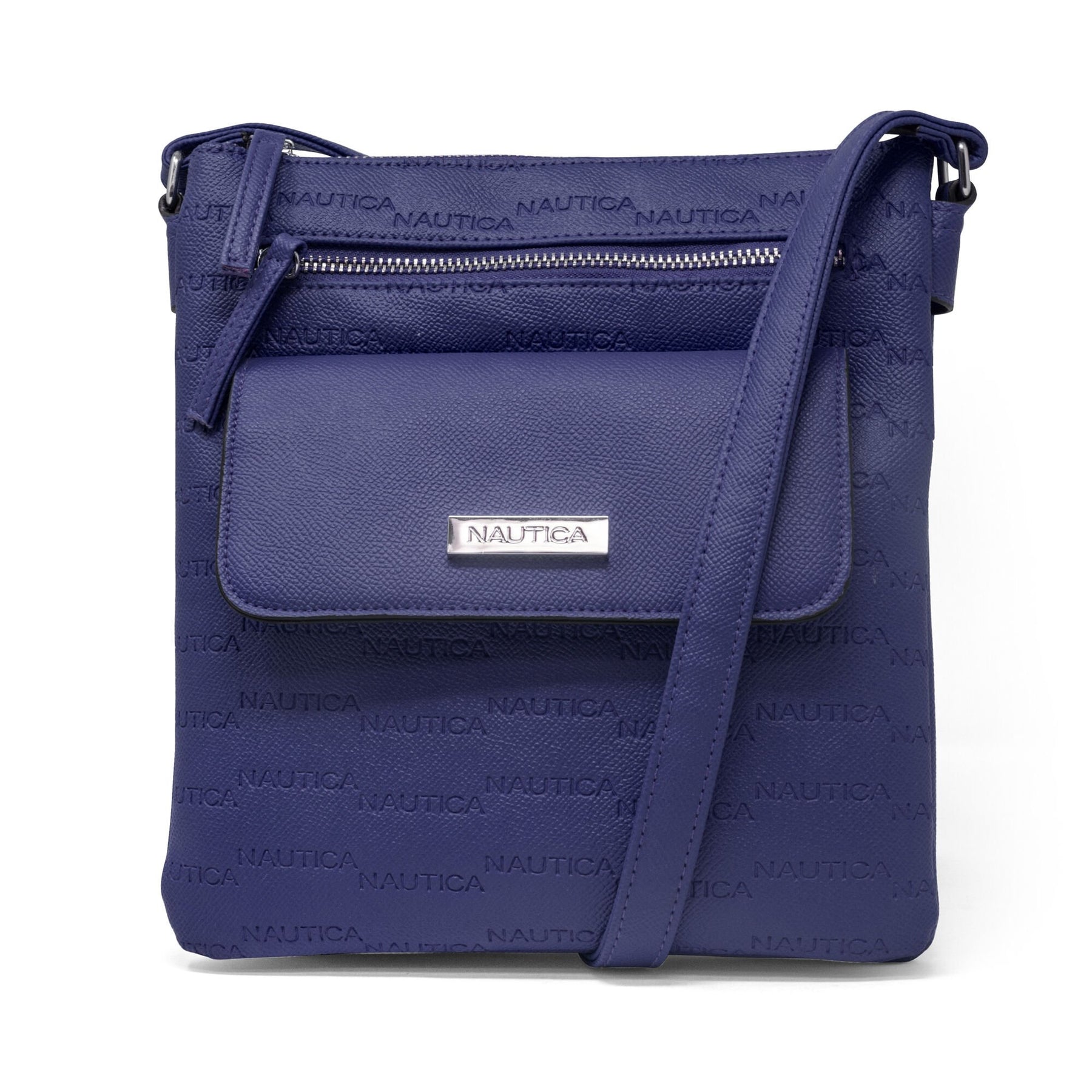 Nautica Women's Key Largo Canvas Crossbody Bag Navy