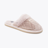 Nautica Women's Wool Knit Slipper Mauve Glow