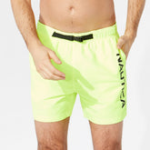Nautica Men's 8" Big & Tall Buckle-Waist Swim Short Nautica Yellow