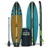 Nautica Men's Adventure 2 Inflatable Stand-Up Paddle Board Anchor Blue Heather