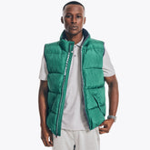 Nautica Men's Competition Sustainably Crafted Tempasphere Vest Cosmic Fern