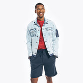 Nautica Men's 9" Solid Fleece Short True Navy