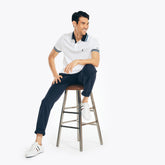 Nautica Men's Classic Fit Solid Polo Bright White