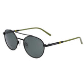 Nautica Men's Logo Round Sunglasses Black