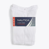 Nautica Men's Athletic Crew Socks Dove