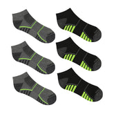 Nautica Men's Athletic Low-Cut Terry Socks Multi