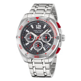 Nautica Men's Tin Can Bay Recycled Stainless Steel Chronograph Watch Multi